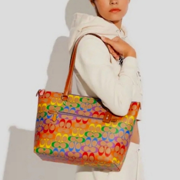 COACH 3 SET Signature Purse  Bag Wallet Wristlet + LIMITED EDITION - Picture 5 of 15